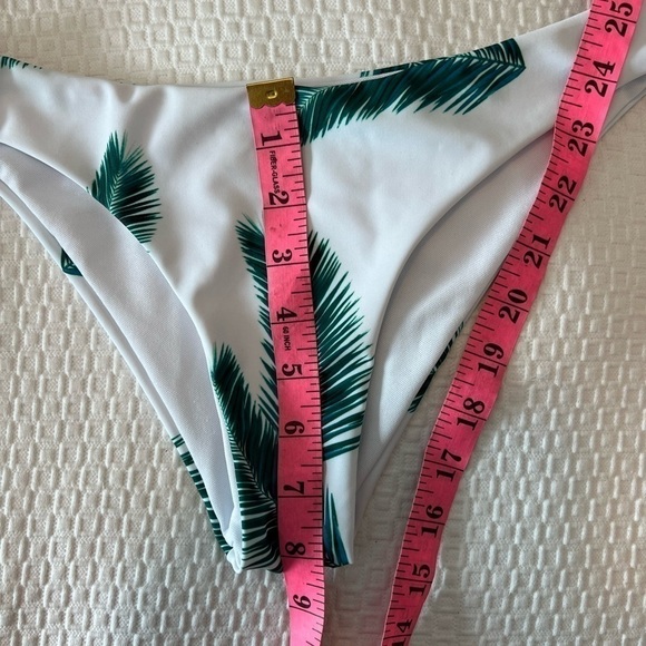 ZAFUL Tropical Leaf Print Bikini Bottom - Picture 4 of 8